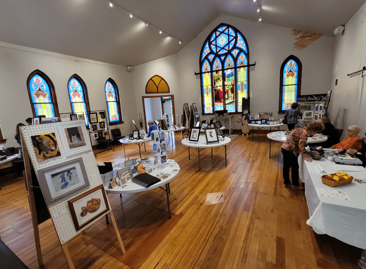 Local artists showcase their work