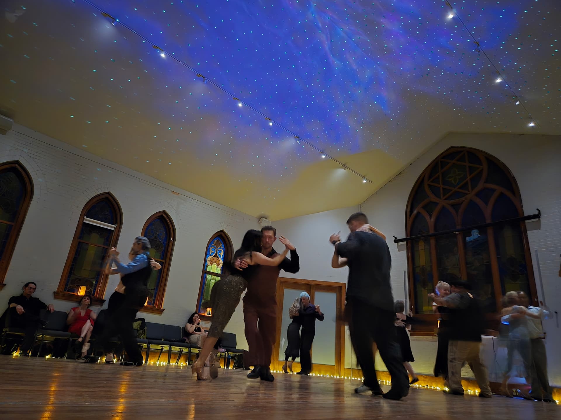 Community celebration through movement and art